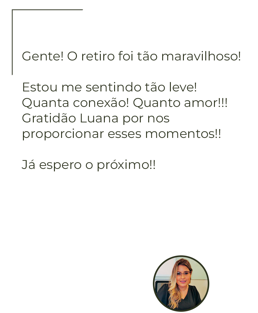FEEDBACK - Retiro 03 7