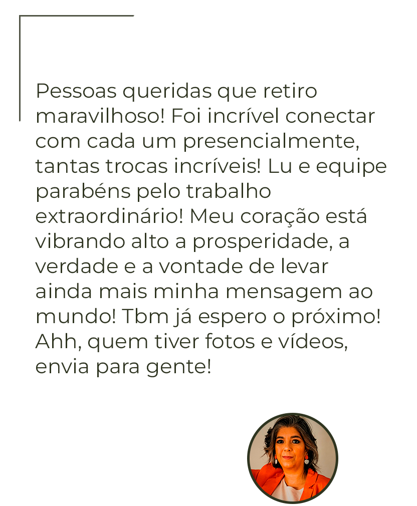 FEEDBACK - Retiro 03 8